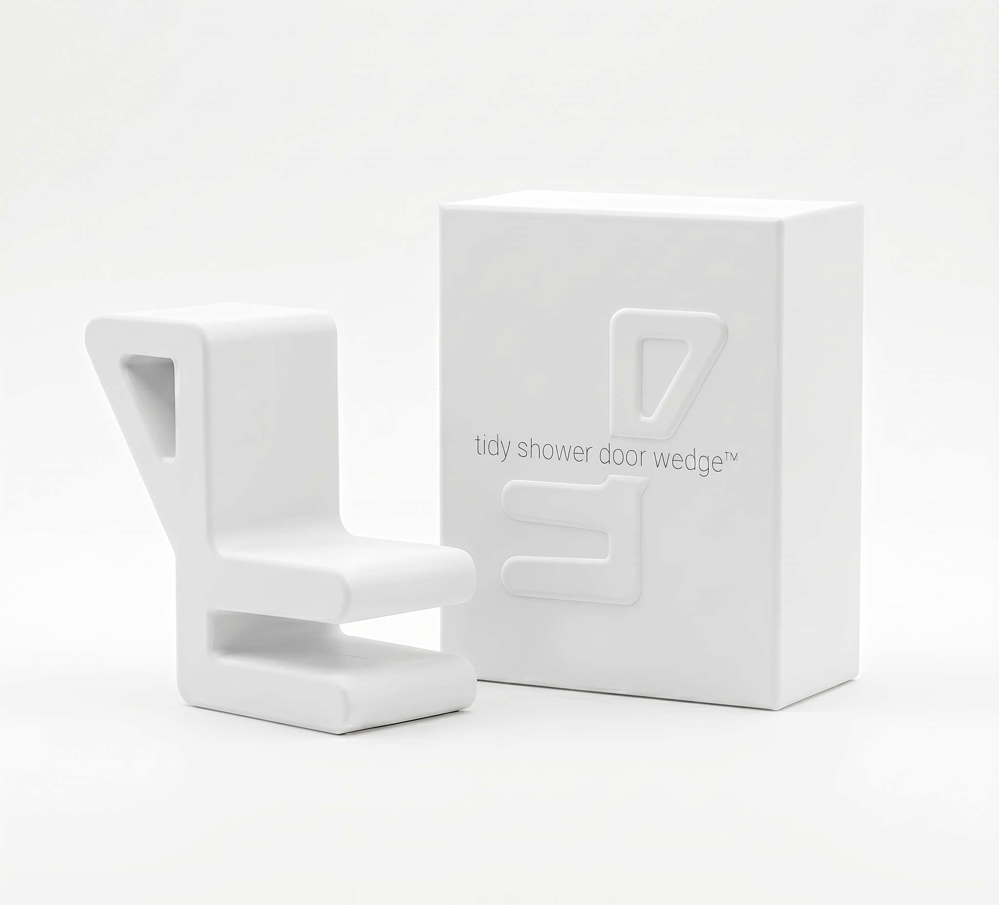 Shower Wedge product and packaging